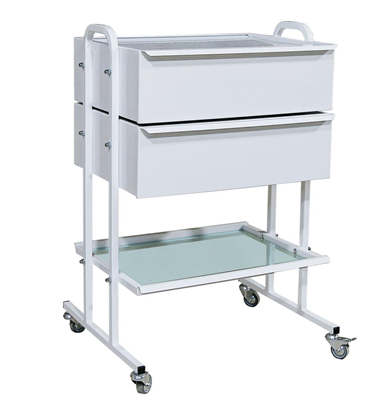 Столик маніпуляційний СМ-3-2 з двома ящиками (старого зразка) ТМ ЗАПОВІТ